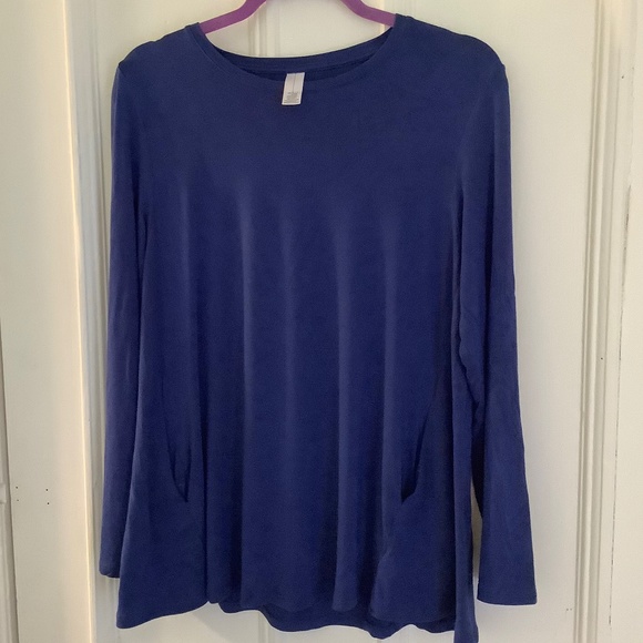MarlaWynne Tops - MarlaWynne Tunic with pockets M